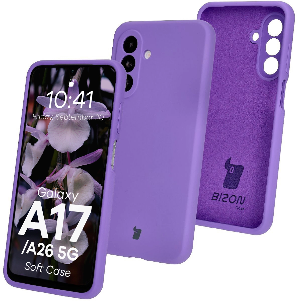 Silikonowe etui Bizon Soft Case do Samsung Galaxy A17 5G /A26 5G